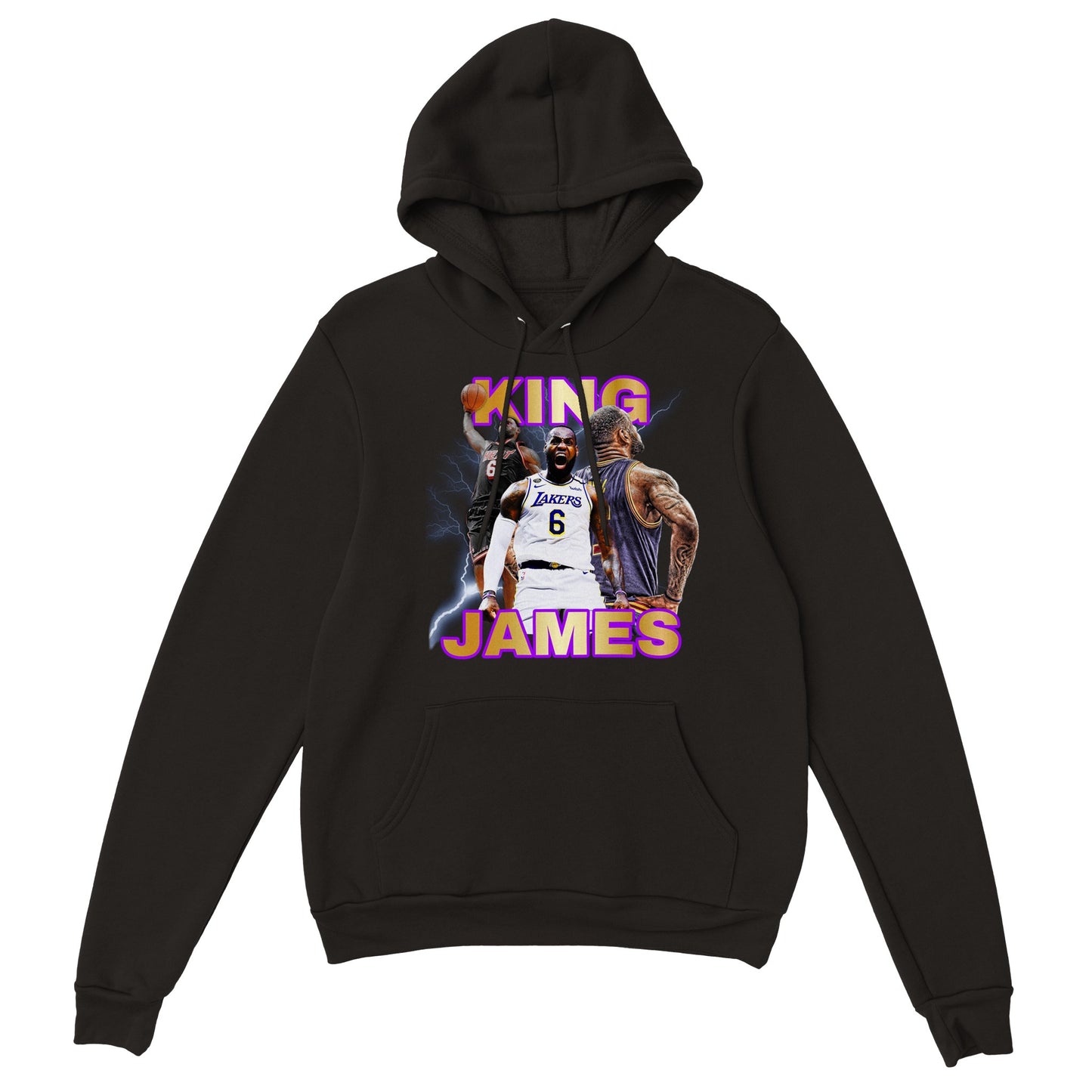 KING JAMES VINTAGE PREMIUM HOODY