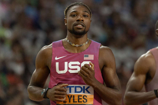 Noah Lyles questioned the NBA 'world champions'