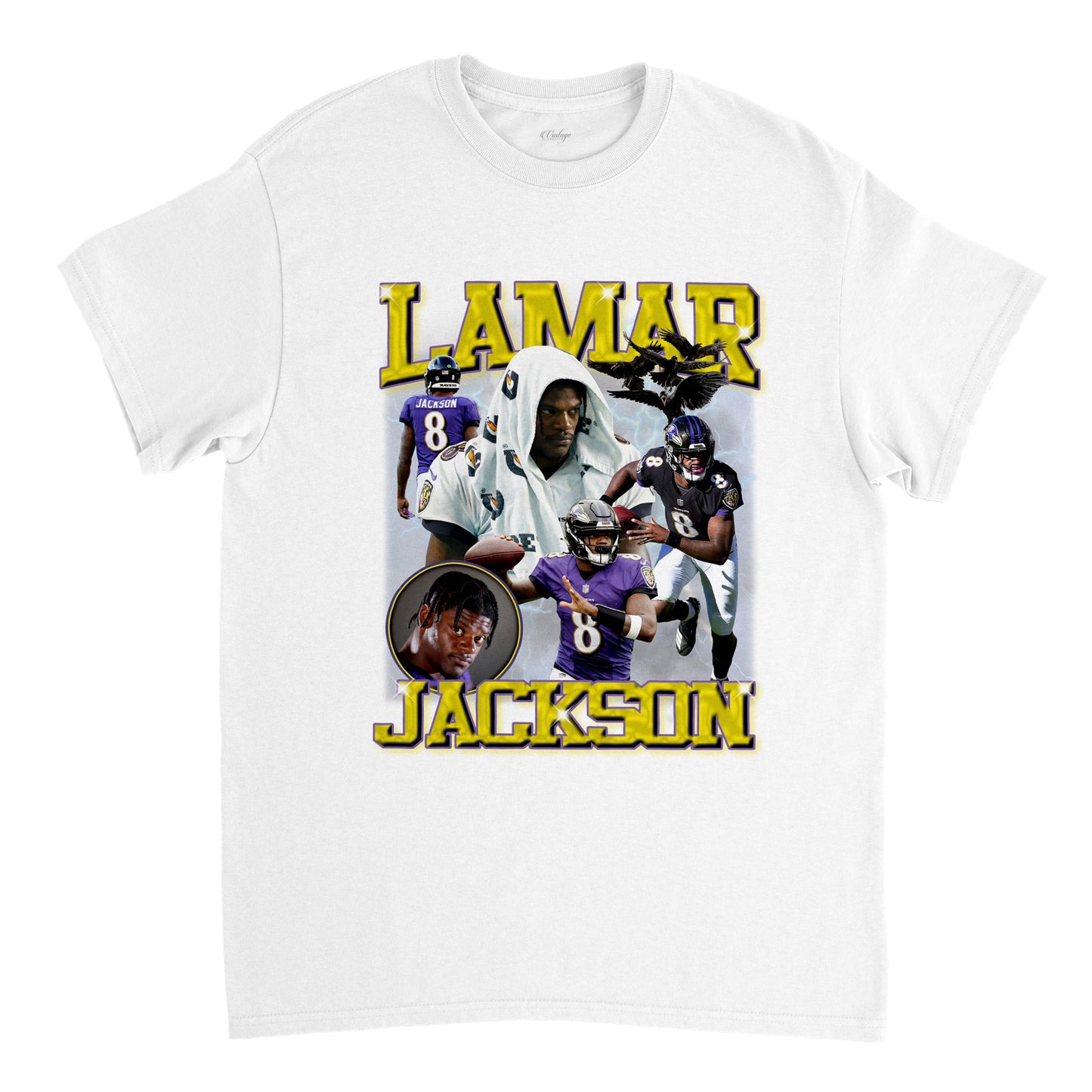 LAMAR JACKSON VINTAGE TEE