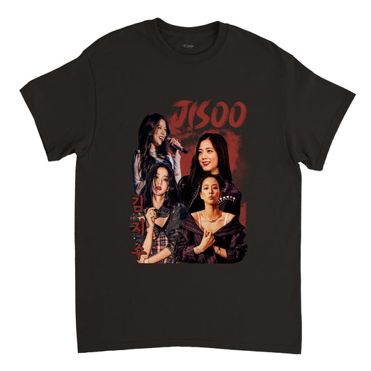 JISOO BLACK PINK VINTAGE TEE (DS)