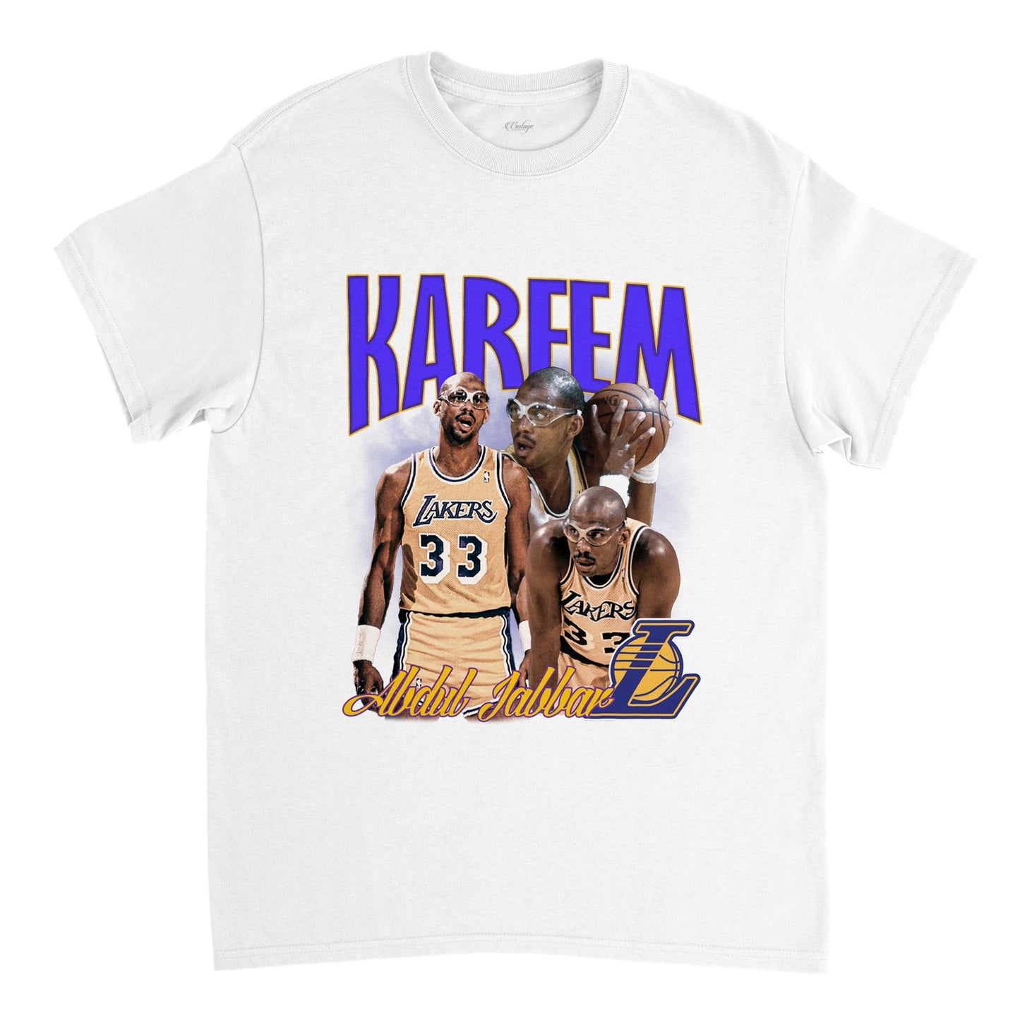 KAREEM LAKER VINTAGE TEE