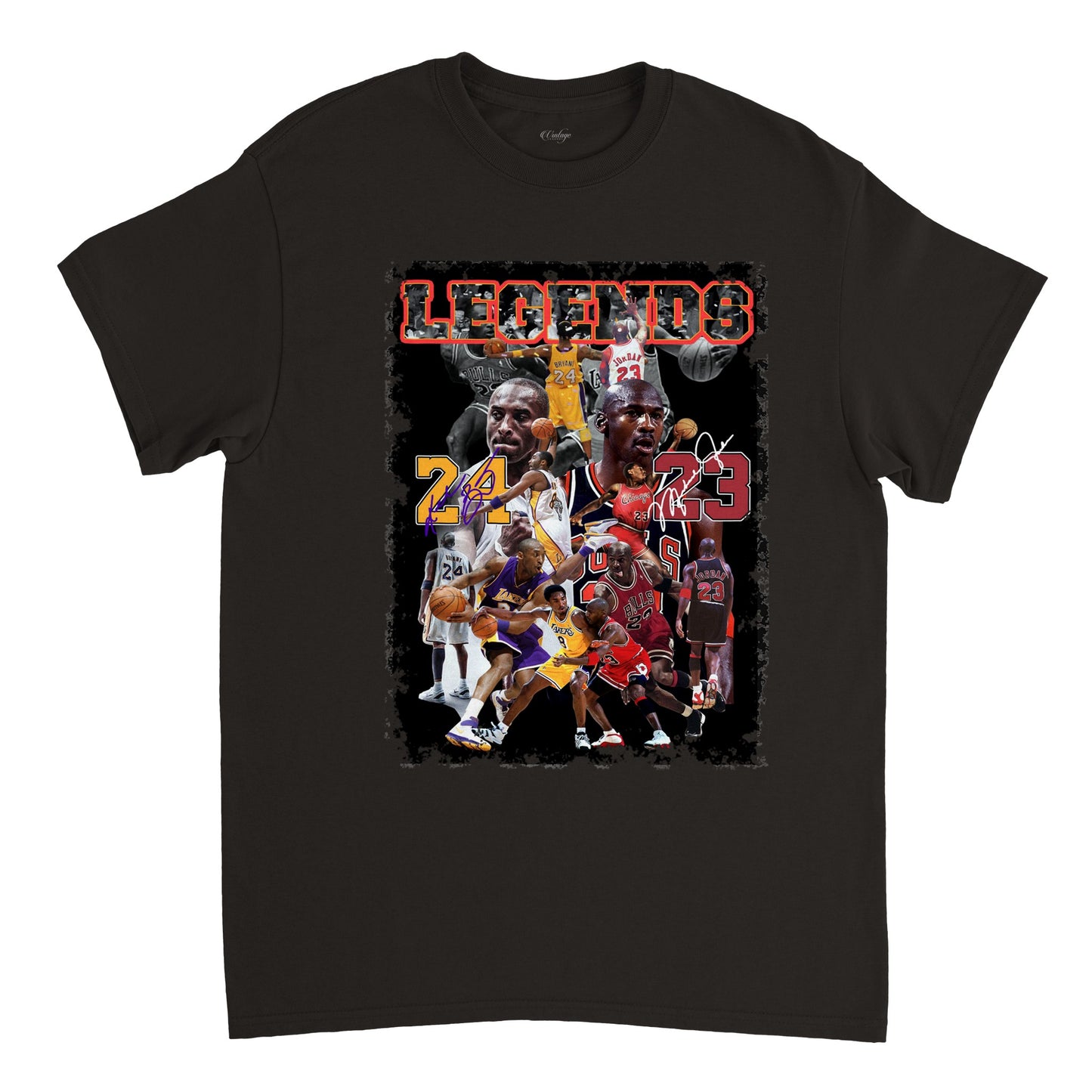 LEGENDS MJ AND KB VINTAGE TEE (DS)