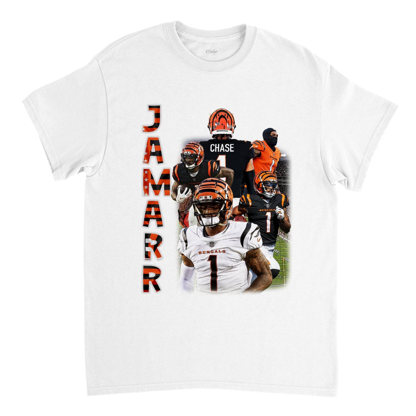 JAMAR CHASE BENGAL NFL VINTAGE TEE