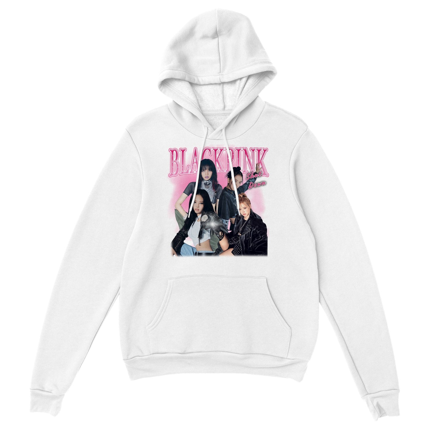 BLACK PINK VINTAGE PREMIUM HOODY