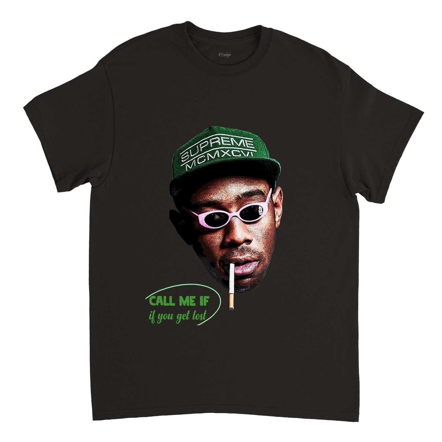 TYLER THE CRATOR CALL ME IF YOU GET LOST VINTAGE TEE (DS)