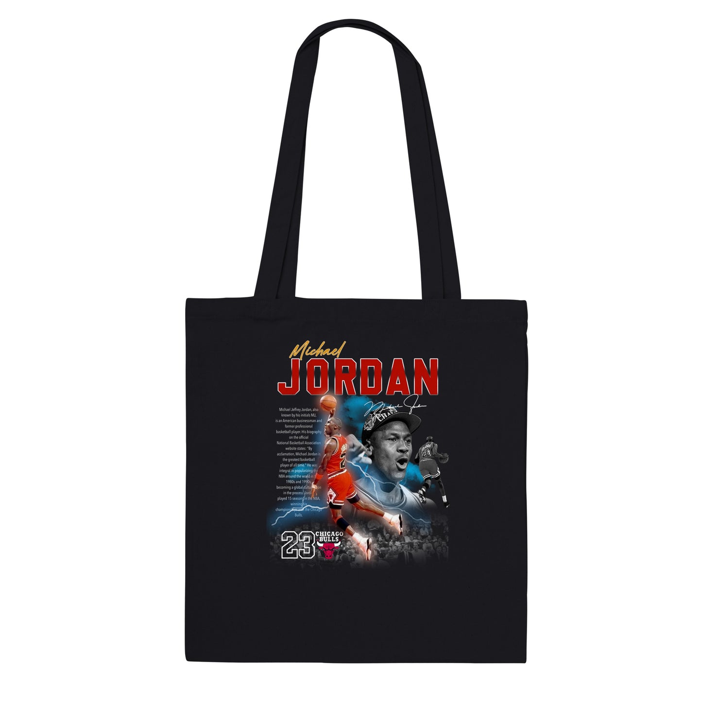 MICHAEL JORDAN VINTAGE QUOTE CLASSIC TOTE BAG