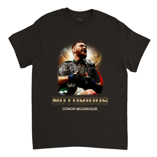 NOTORIOUS CONOR MCGREGOR MMA VINTAGE TEE (DS)