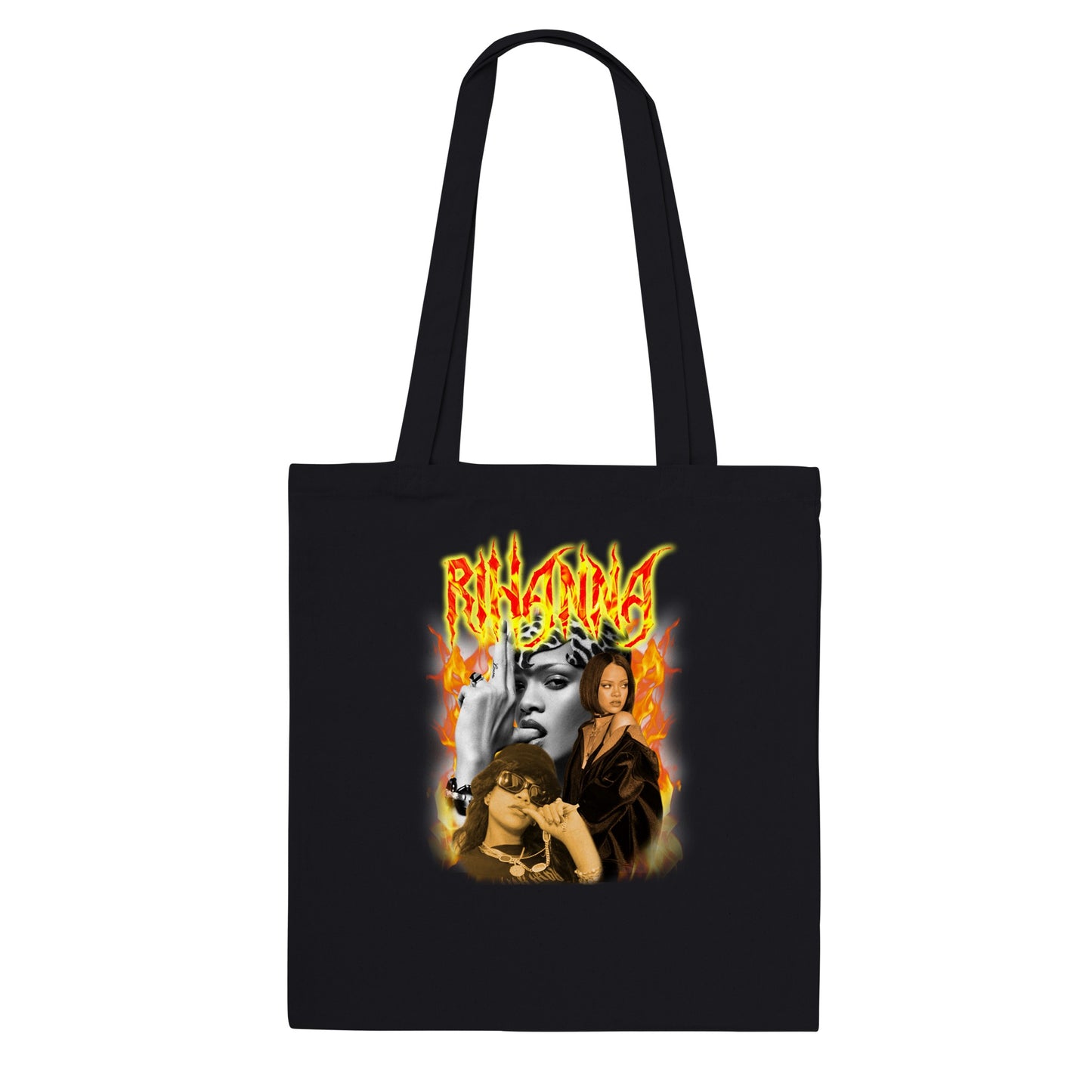 RHIANNA FIRE VINTAGE CLASSIC TOTE BAG