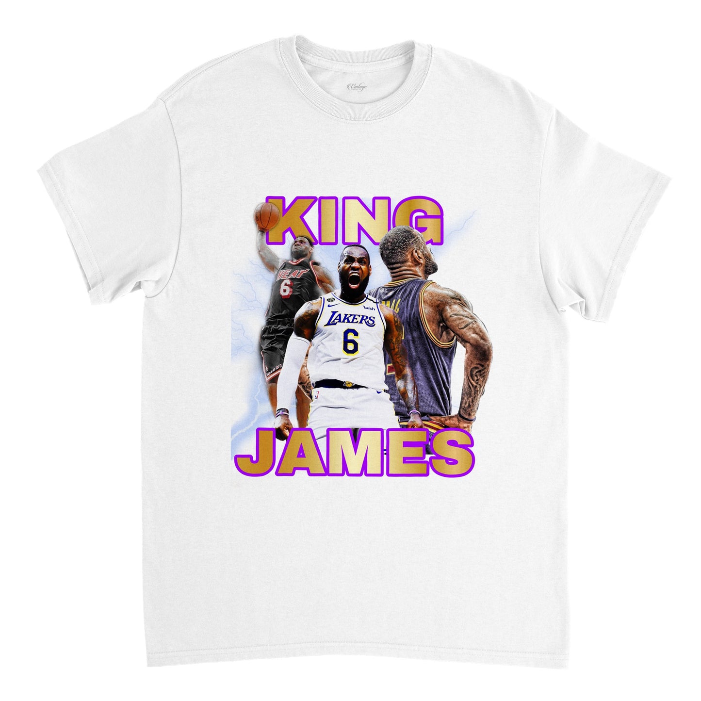 KING JAMES VINTAGE TEE