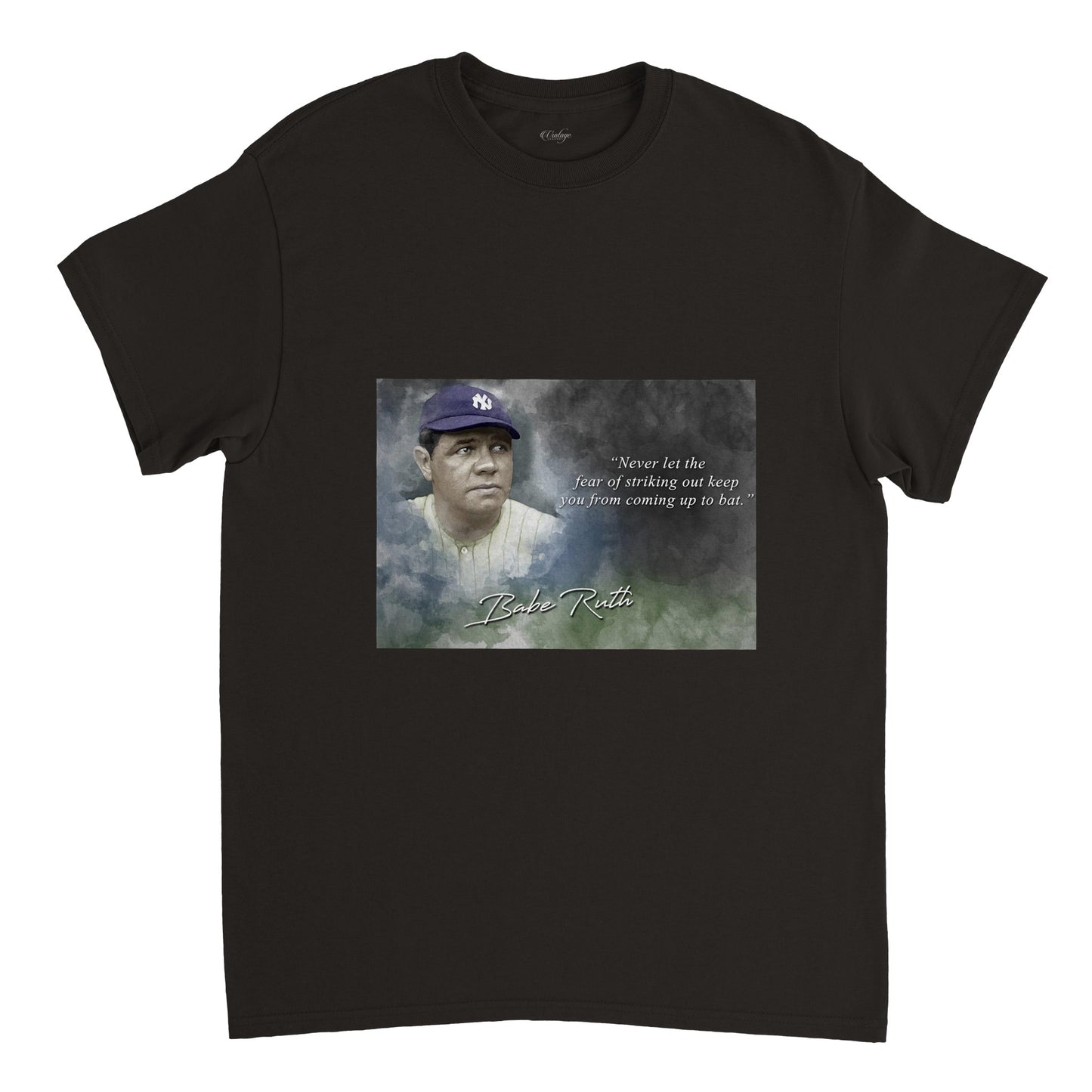 BABE RUTH QUOTE VINTAGE TEE (DS)