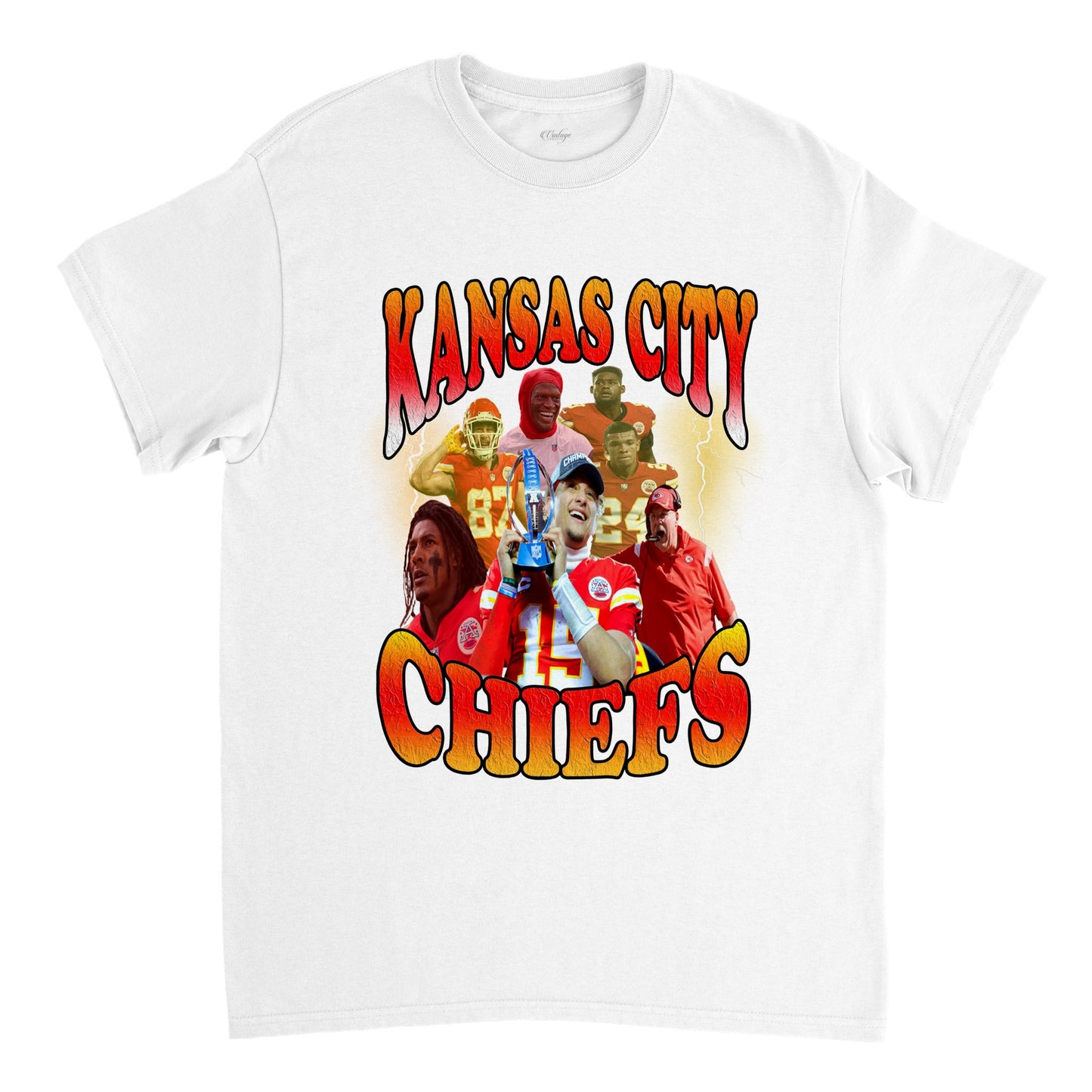 KANSAS CITY CHIEFS VINTAGE TEE