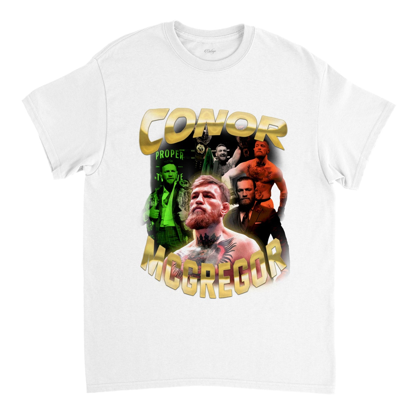 CONOR MCGREGOR MMA GAME FACE VINTAGE TEE