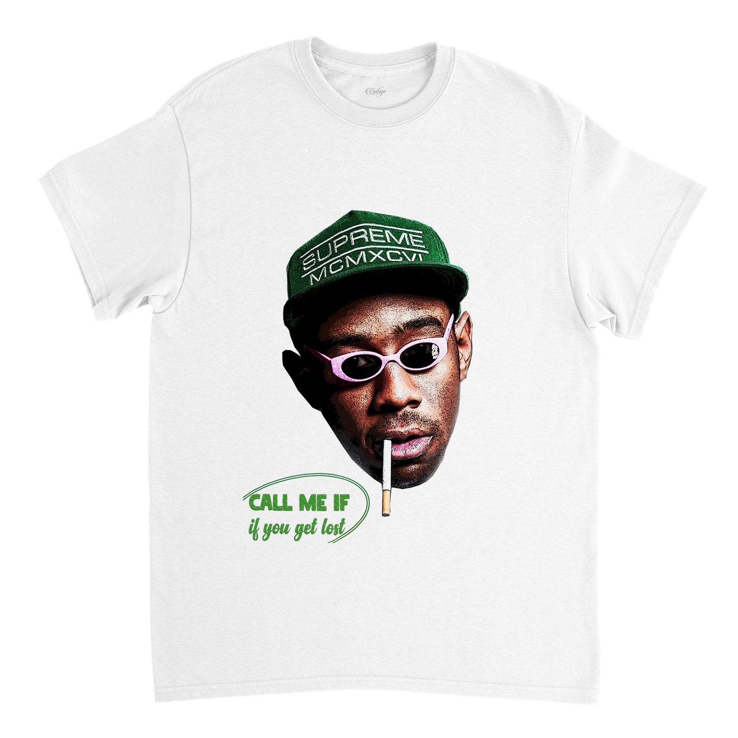 TYLER THE CRATOR CALL ME IF YOU GET LOST VINTAGE TEE (DS)