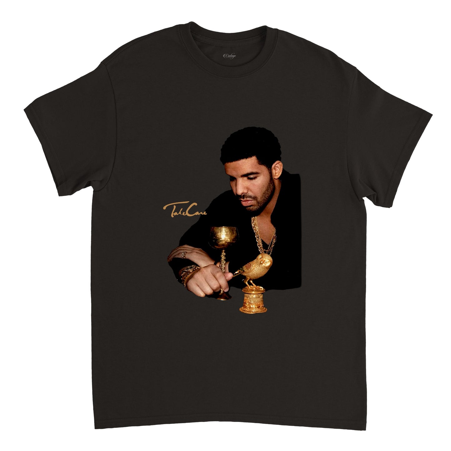 DRAKE TAKE CARE VINTAGE TEE