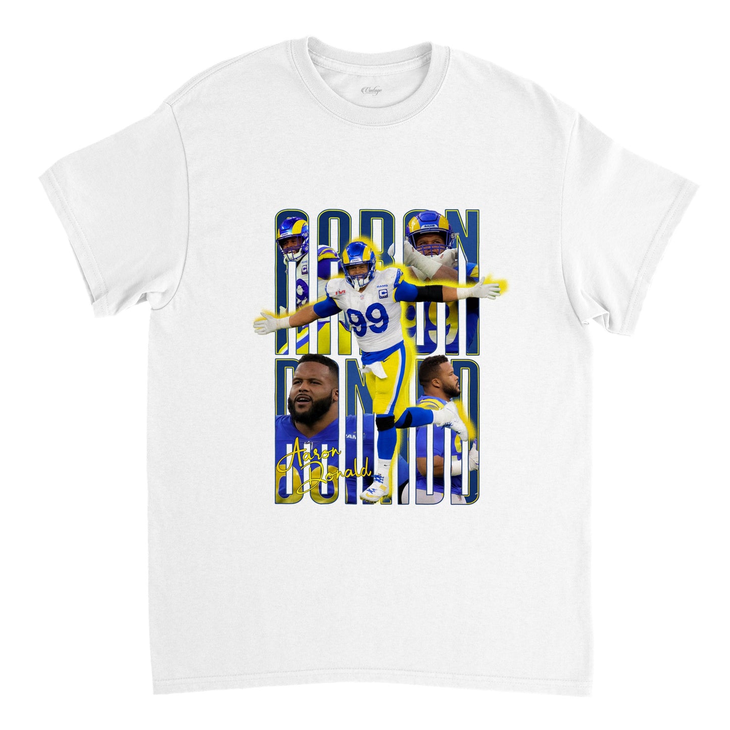 AARON DONALD NFL RAMS VINTAGE TEE