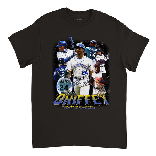 KEN GRIFFEY MARINNERS MLB VINTAGE TEE (DS)