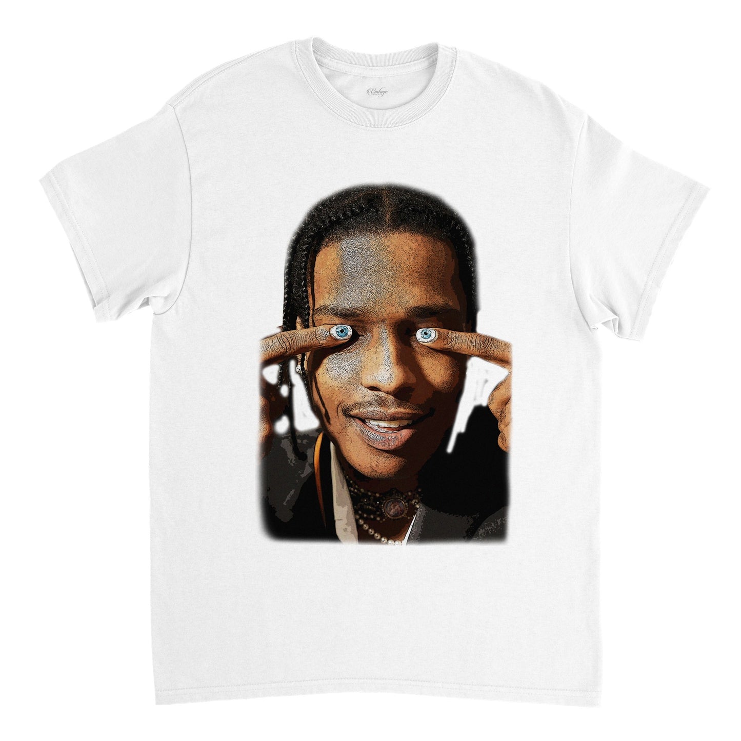 ASAP ROCKY FINGER EYE VINTAGE TEE