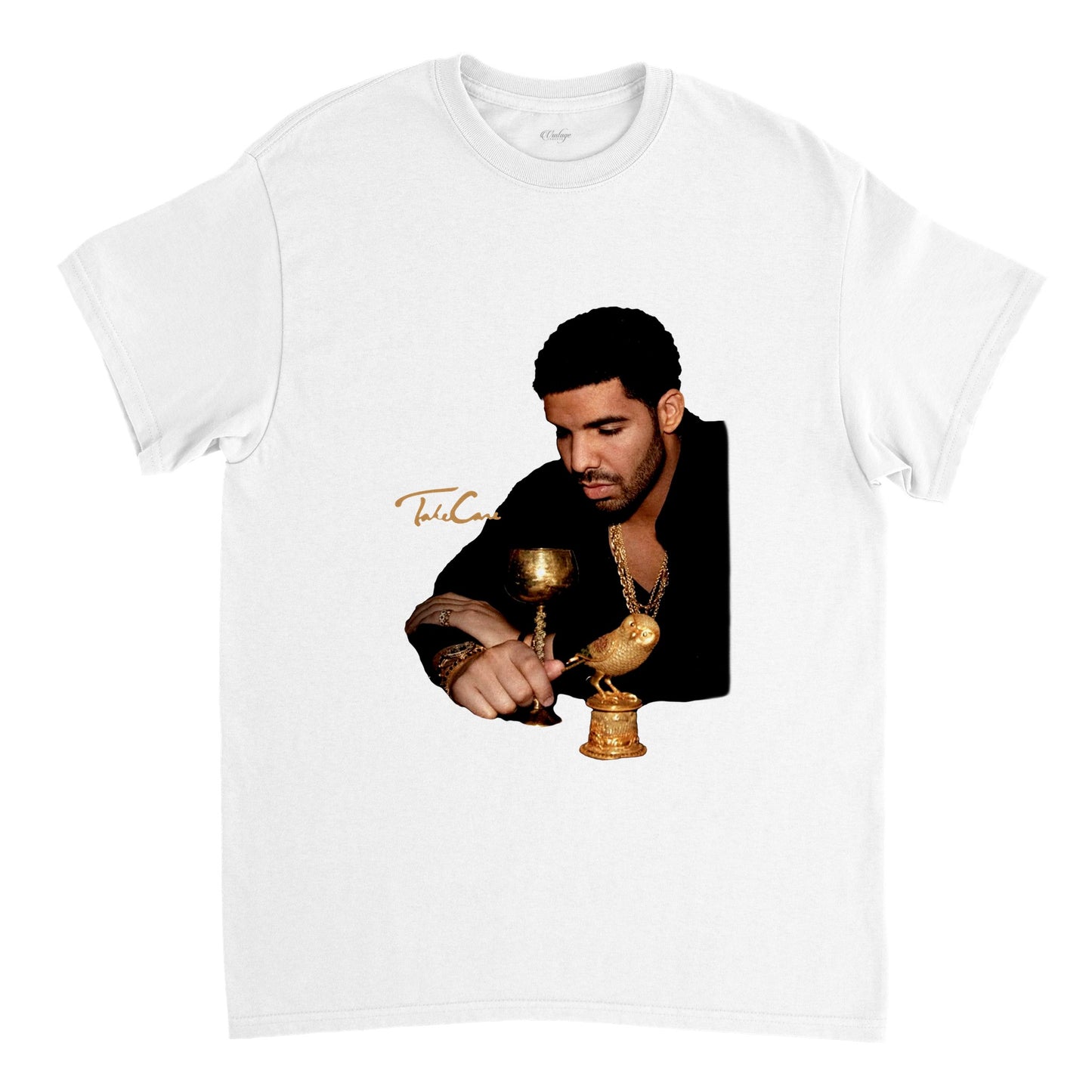 DRAKE TAKE CARE VINTAGE TEE