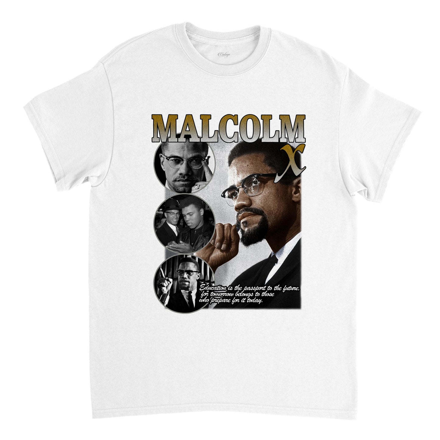 MALCOM X VINTAGE TEE