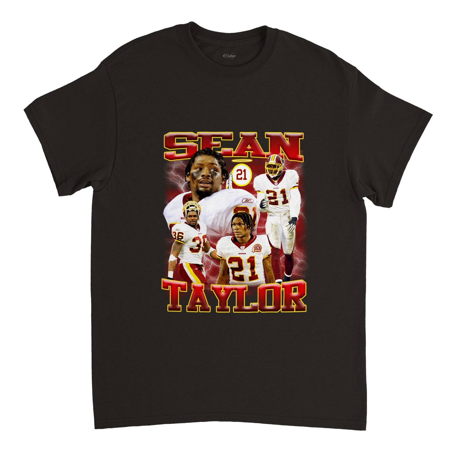 SEAN TAYLOR WASHINGTON REDSKIN VINTAGE TEE