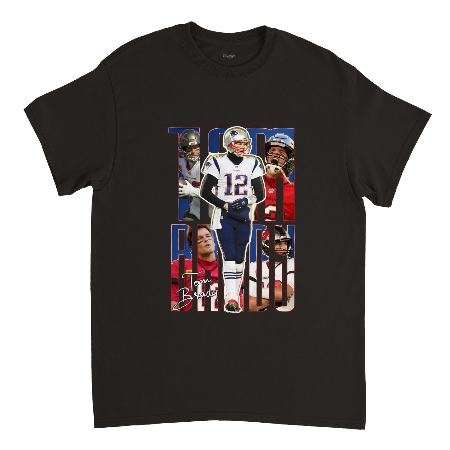 TOM BRADY NFL PATRIOTS VINTAGE TEE