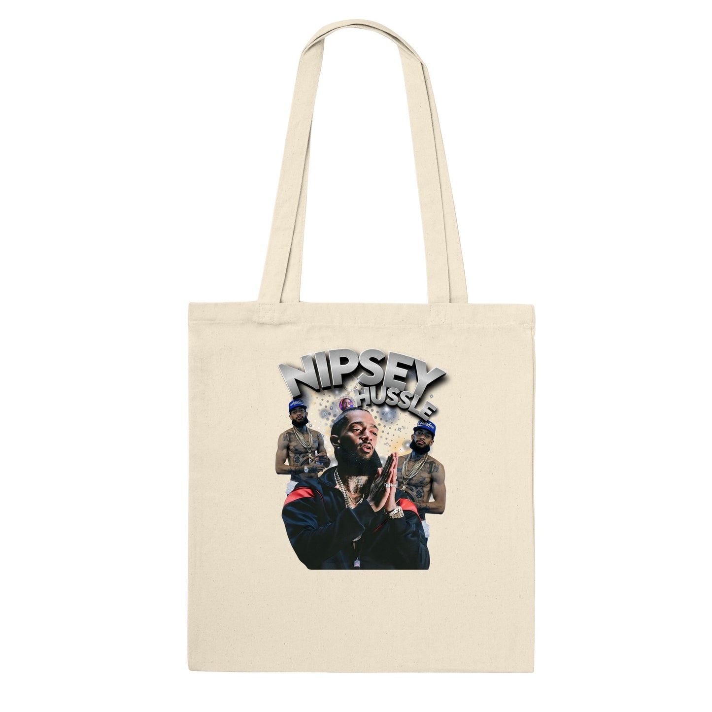 NIPSEY HUSSLE VINTAGE CLASSIC TOTE BAG