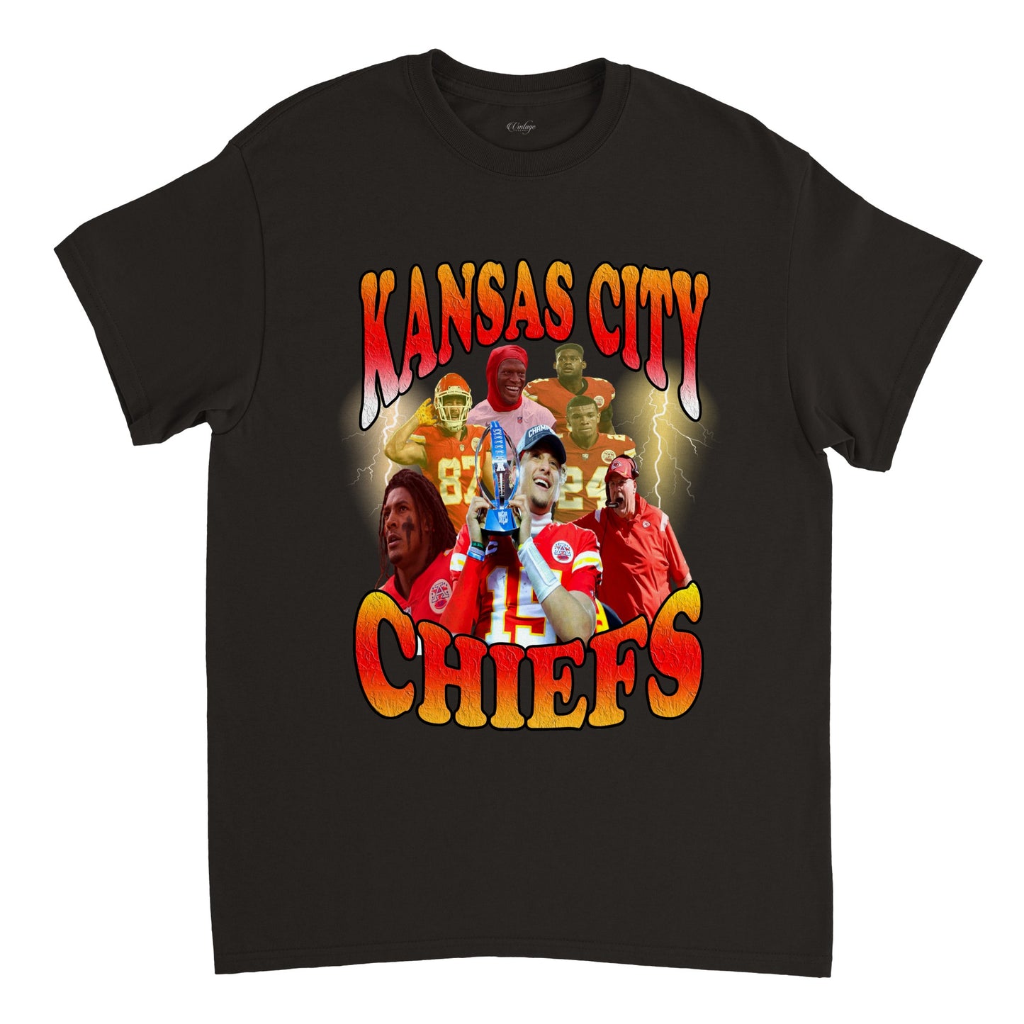 KANSAS CITY CHIEFS VINTAGE TEE