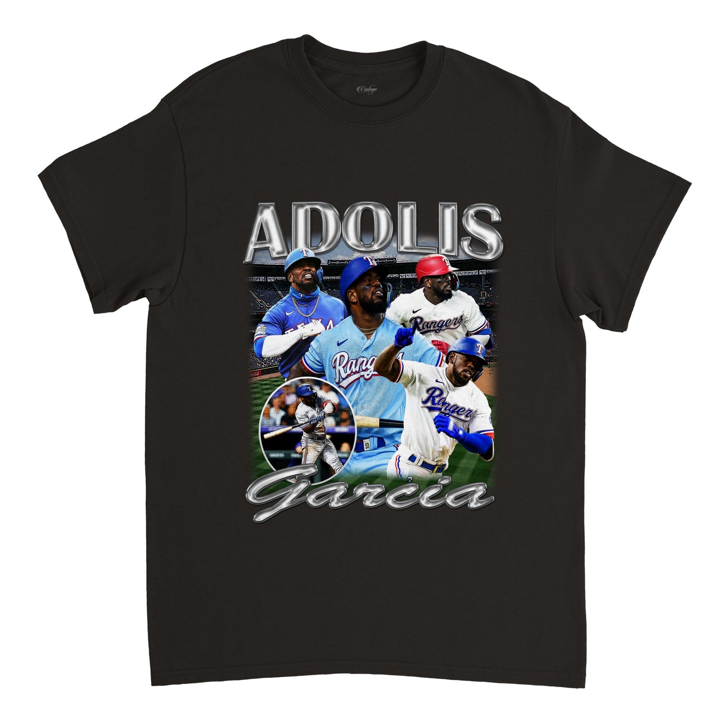 ADOLIS GARCIA RANGERS MLB VINTAGE TEE