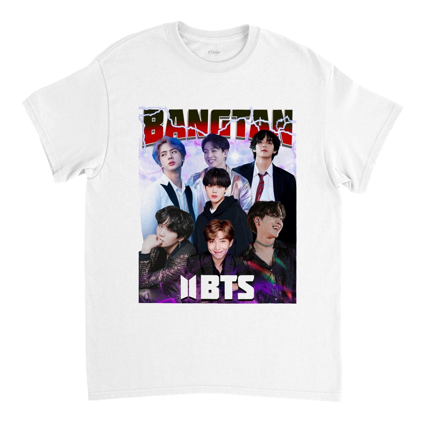 BANGTAN BTS VINTAGE TEE