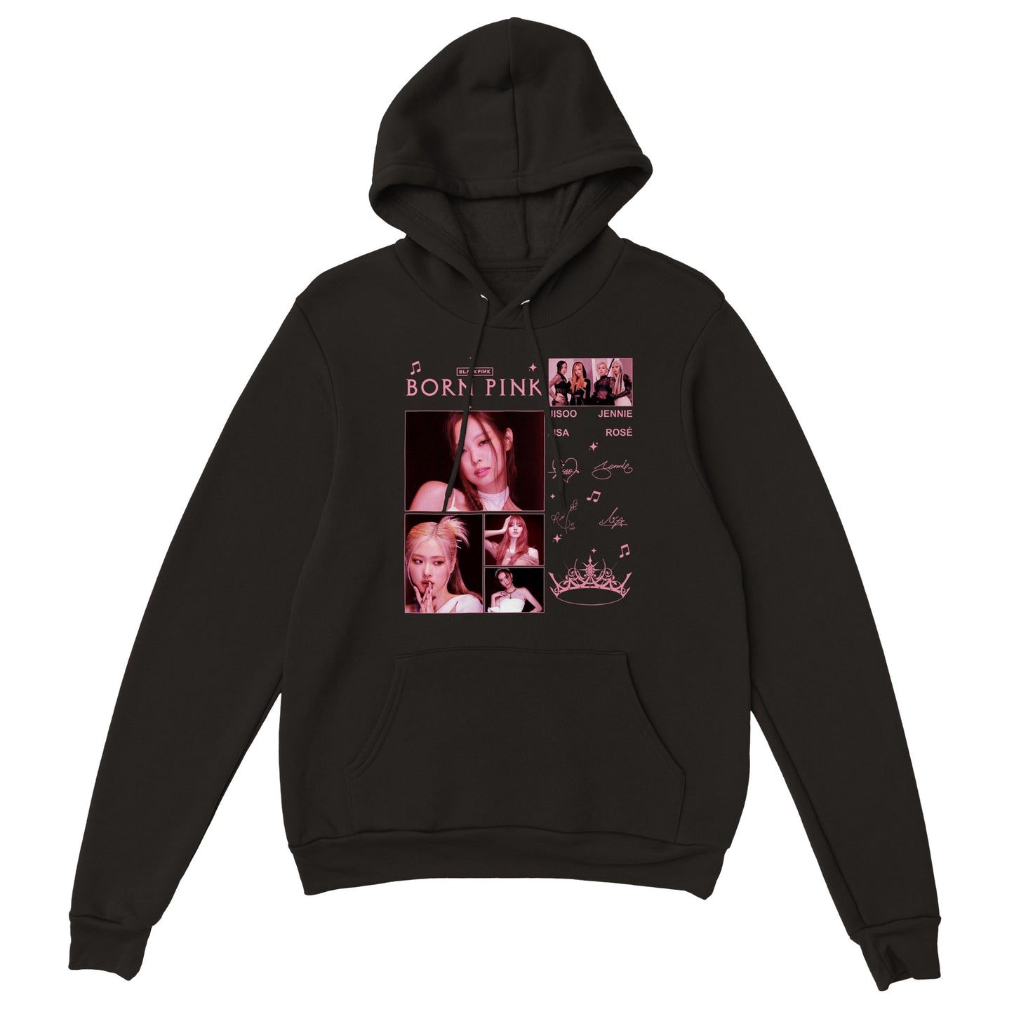 BLACK PINK BORN PINK VINTAGE PREMIUM HOODY