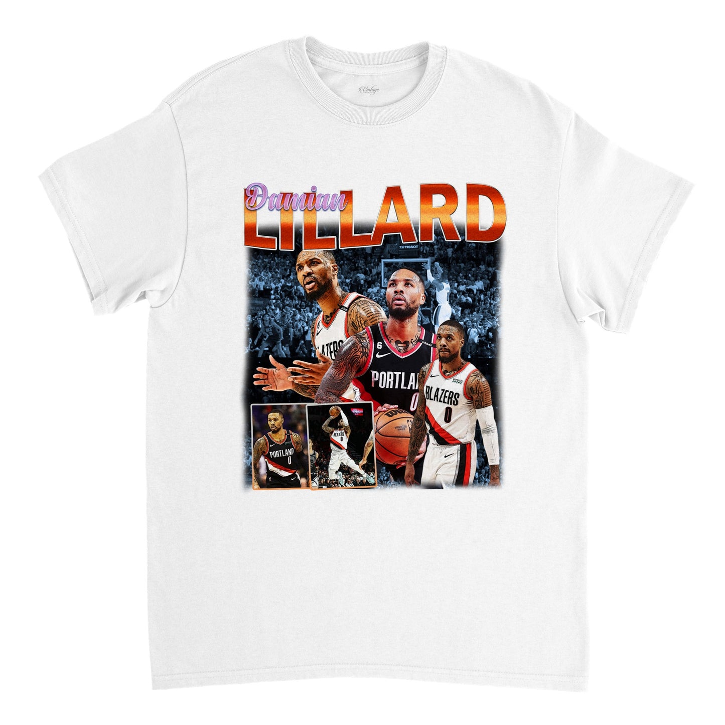 DAMIAN LILLARD NBA VINTAGE TEE