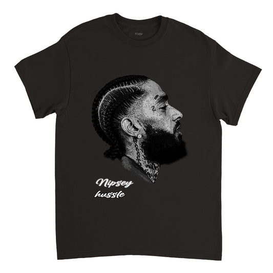 NIPSEY HUSSLE BIG FACE VINTAGE TEE (DS)