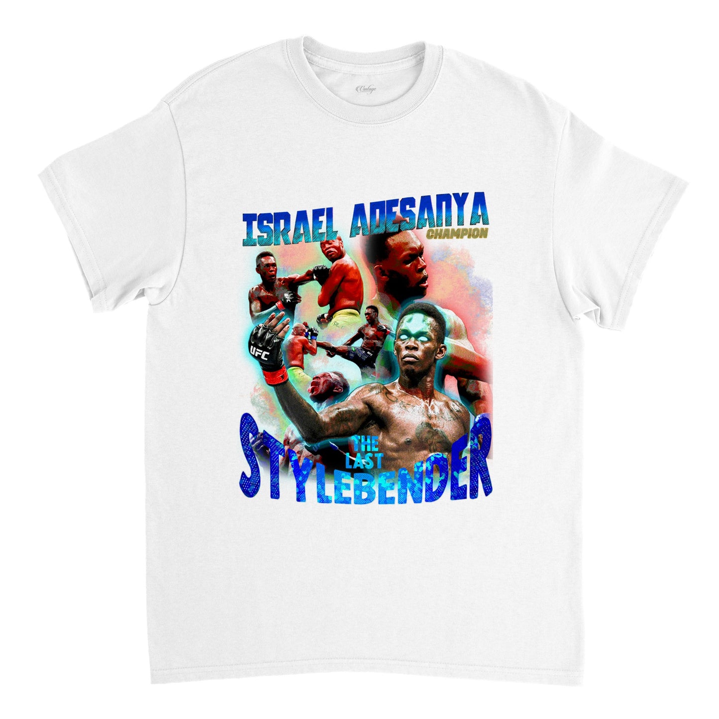 ISRAEL ADENSANYA MMA STYLEBENDER VINTAGE TEE