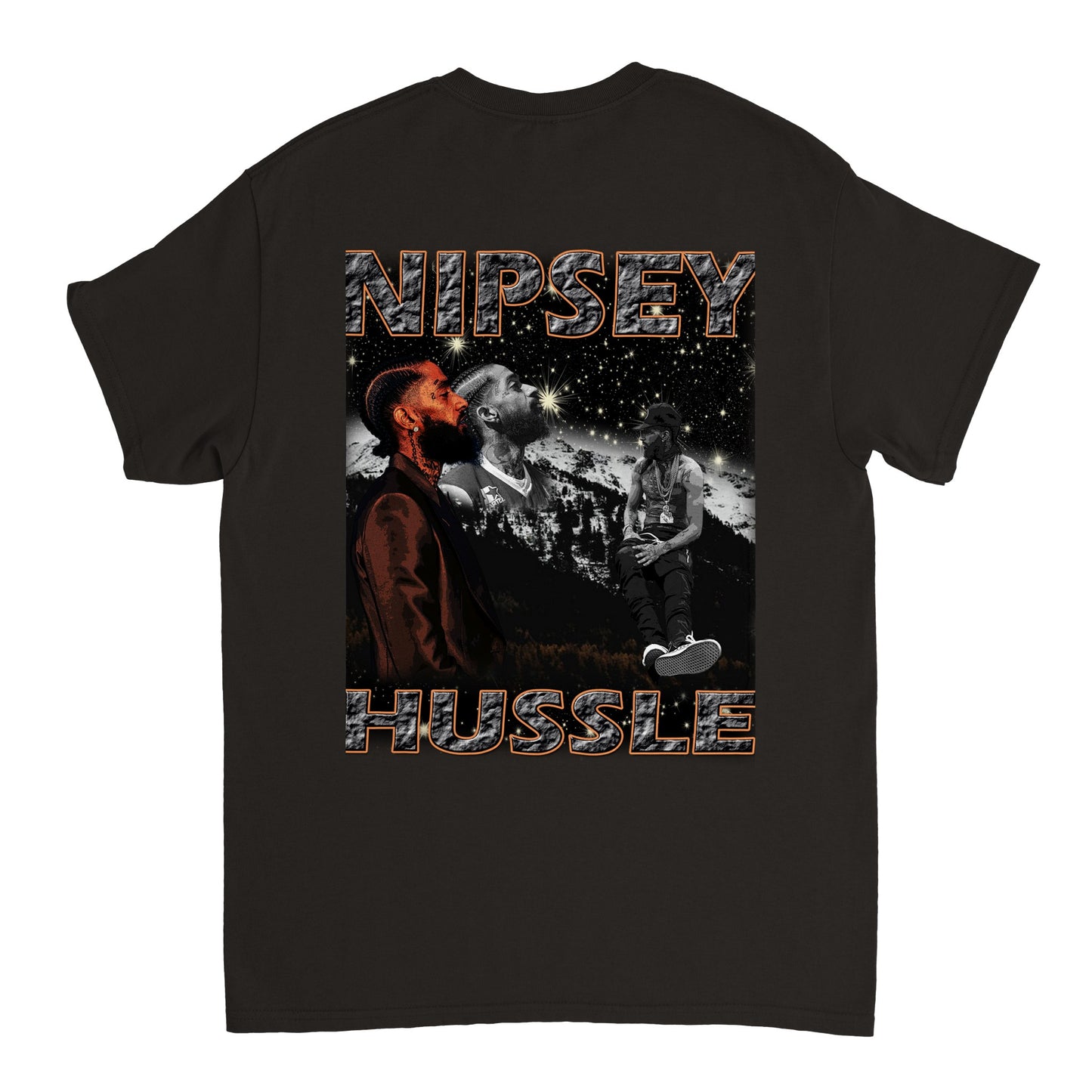 NIPSEY HUSSLE BIG FACE VINTAGE TEE (DS)