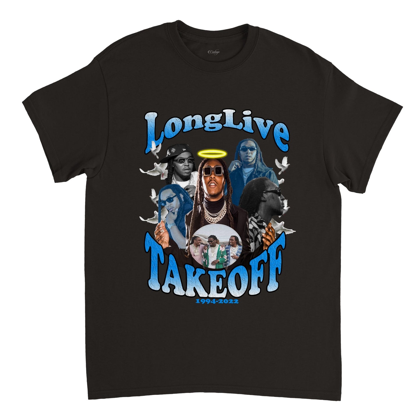 RIP TAKE OFF LONG LIVE VINTAGE TEE