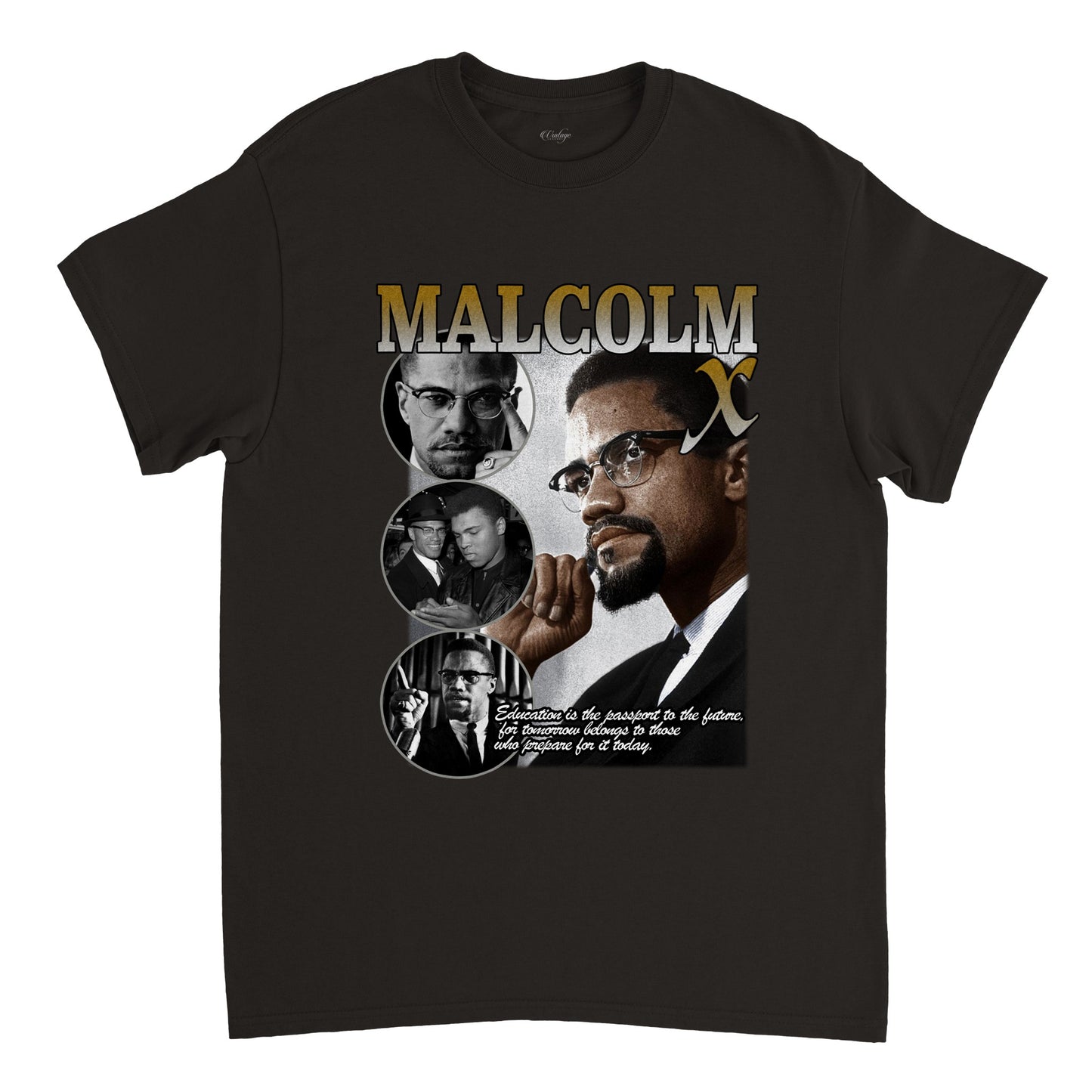 MALCOM X VINTAGE TEE