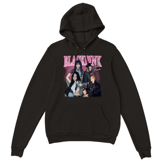 BLACK PINK VINTAGE PREMIUM HOODY