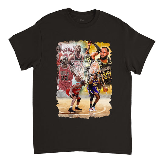 JORDAN VS LEBRON VINTAGE TEE