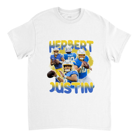 JUSTIN HERBERT NFL CHARGERS VINTAGE TEE (DS)