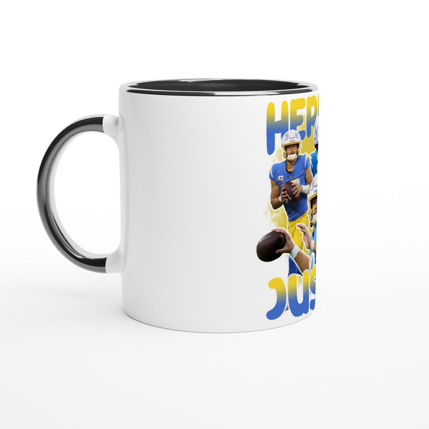 JUSTIN HERBERT NFL CHARGERS VINTAGE CERAMIC MUG