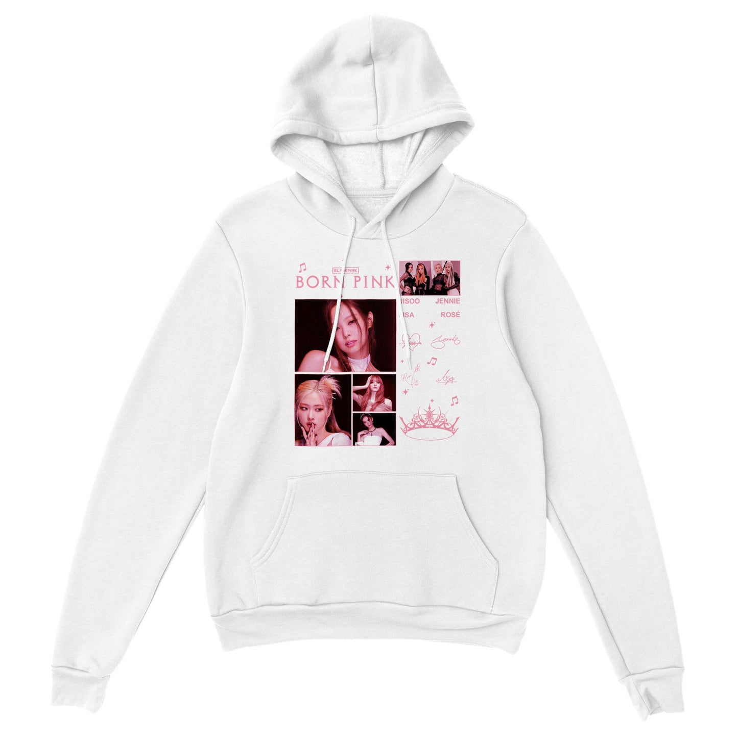 BLACK PINK BORN PINK VINTAGE PREMIUM HOODY