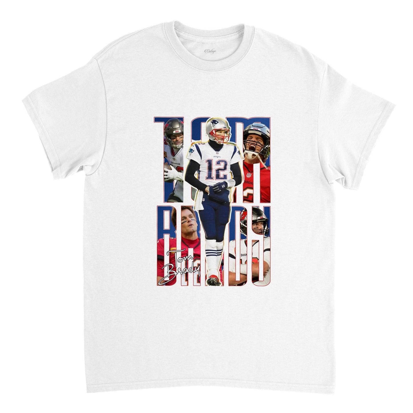 TOM BRADY NFL PATRIOTS VINTAGE TEE