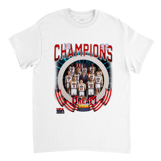 USA CHAMPIONS 1992 DREAM TEAM VINTAGE TEE (DS)