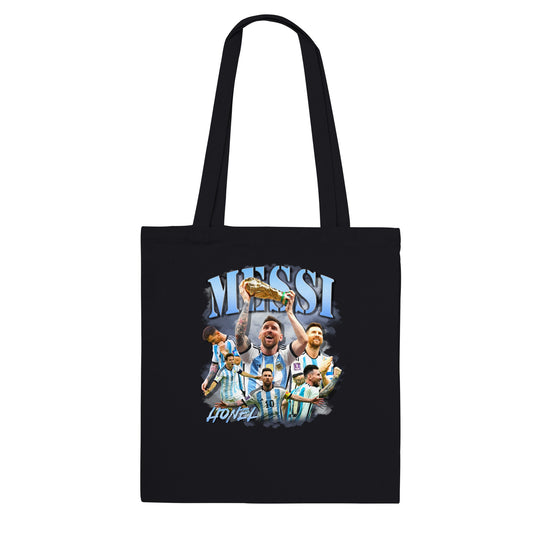 MESSI CHAMPION VINTAGE CLASSIC TOTE BAG