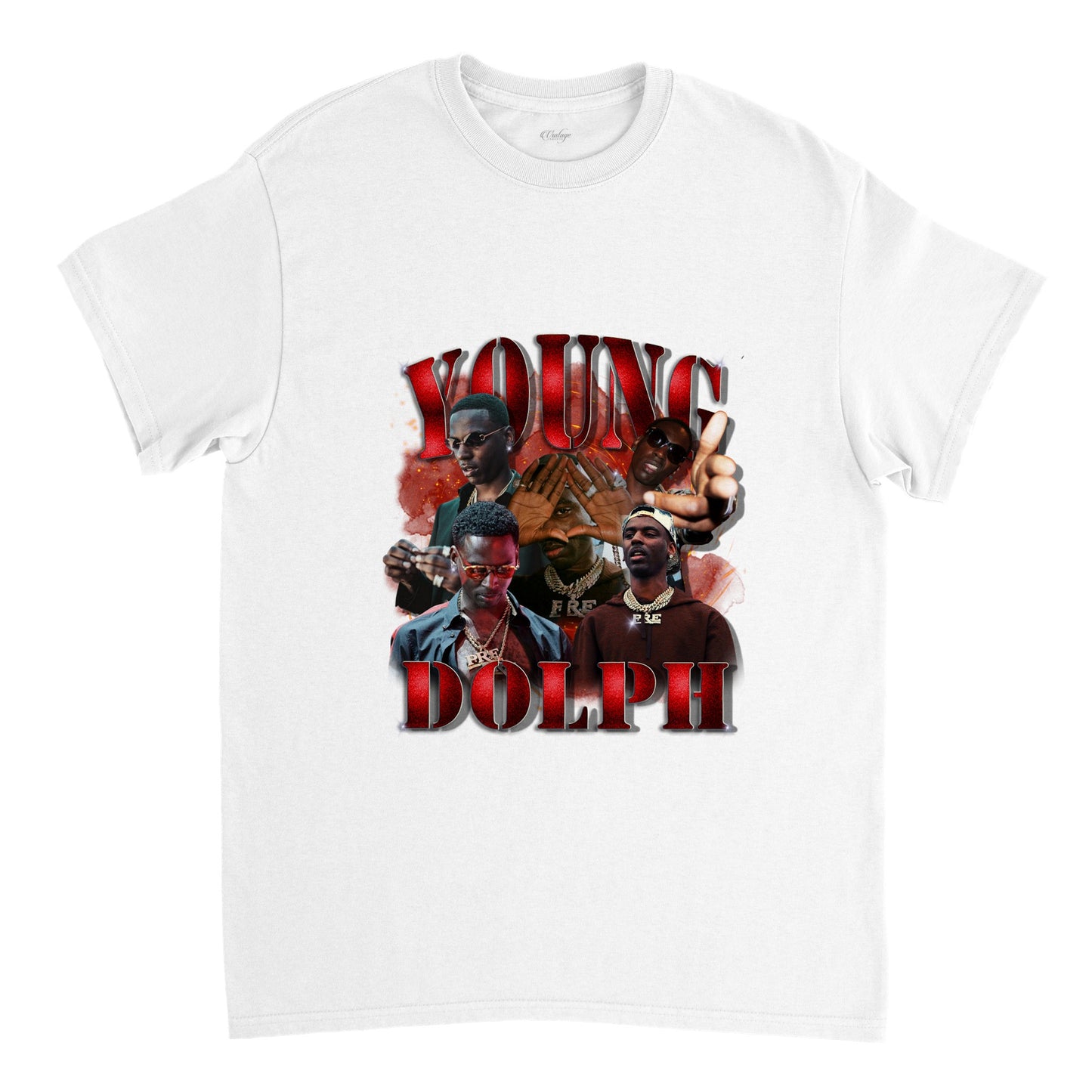 YOUNG DOLPH VINTAGE TEE