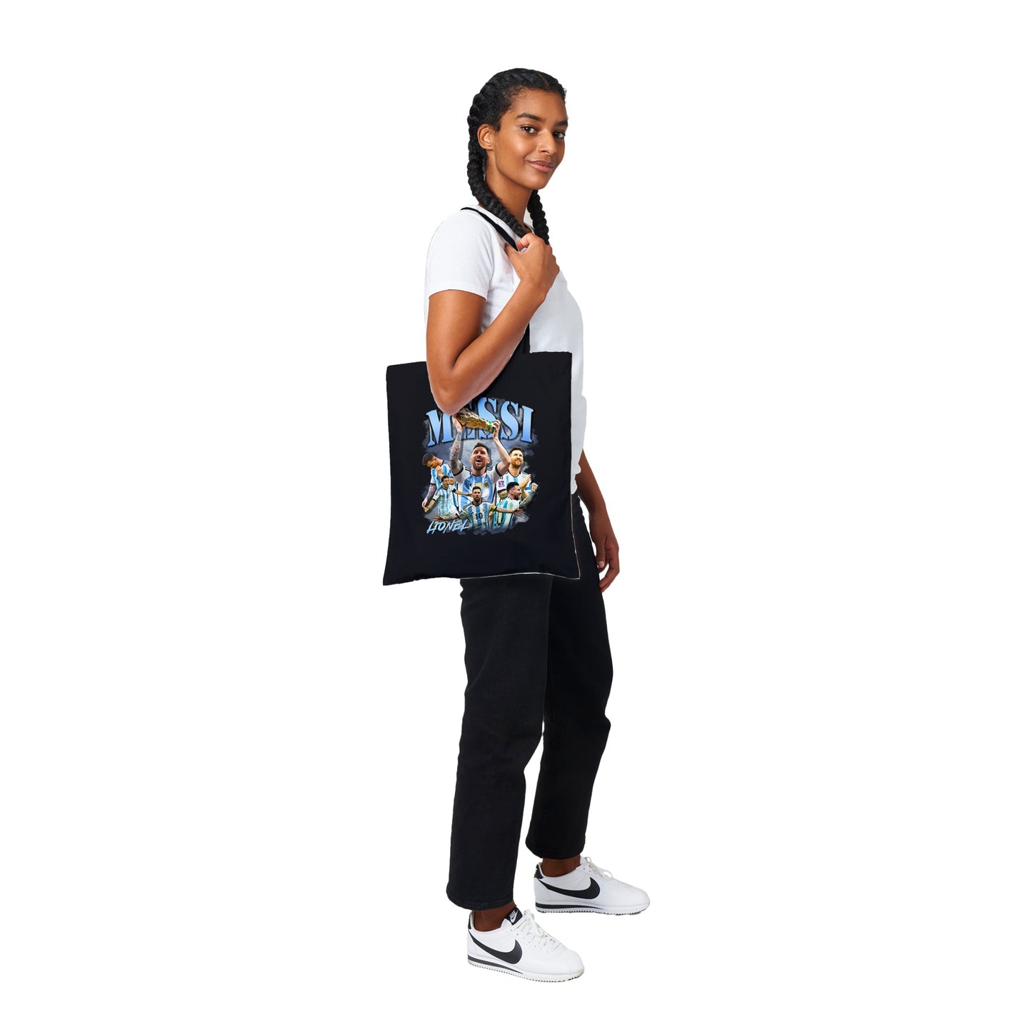 MESSI CHAMPION VINTAGE CLASSIC TOTE BAG