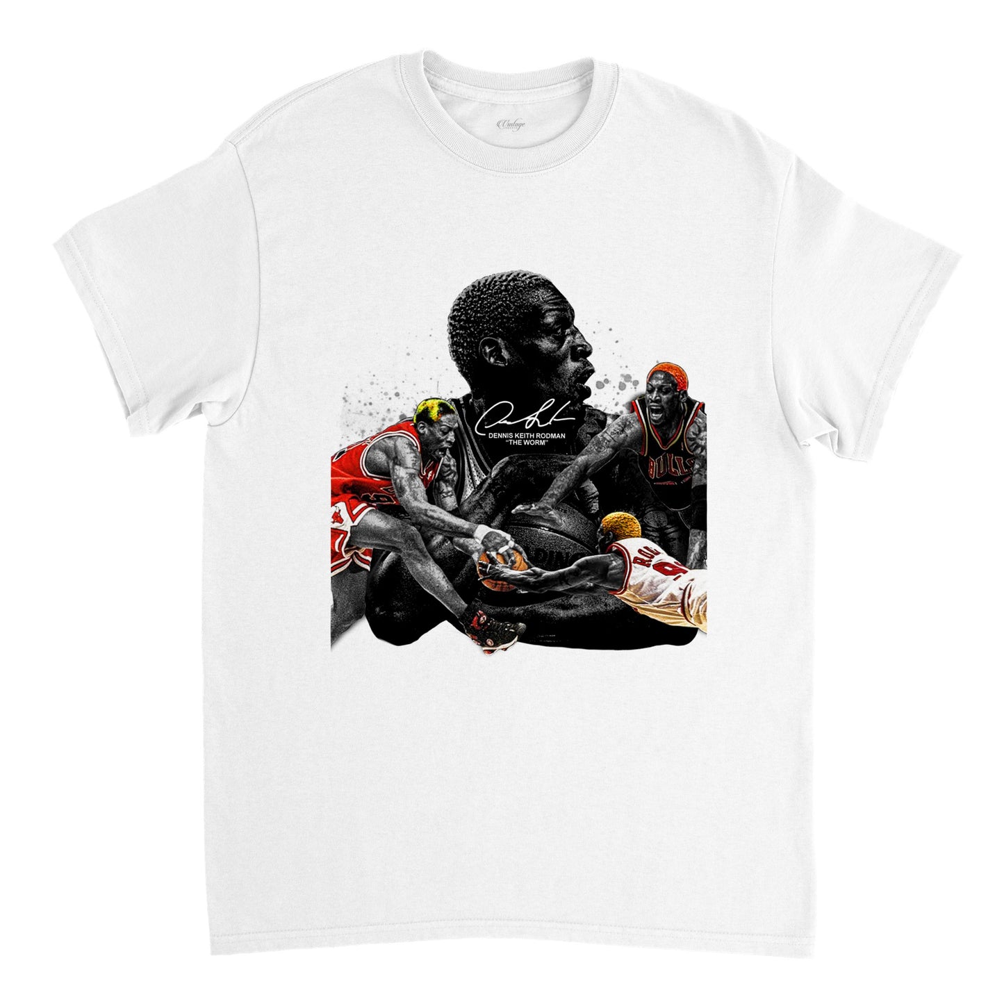 MJ AND RODMAN VINTAGE TEE