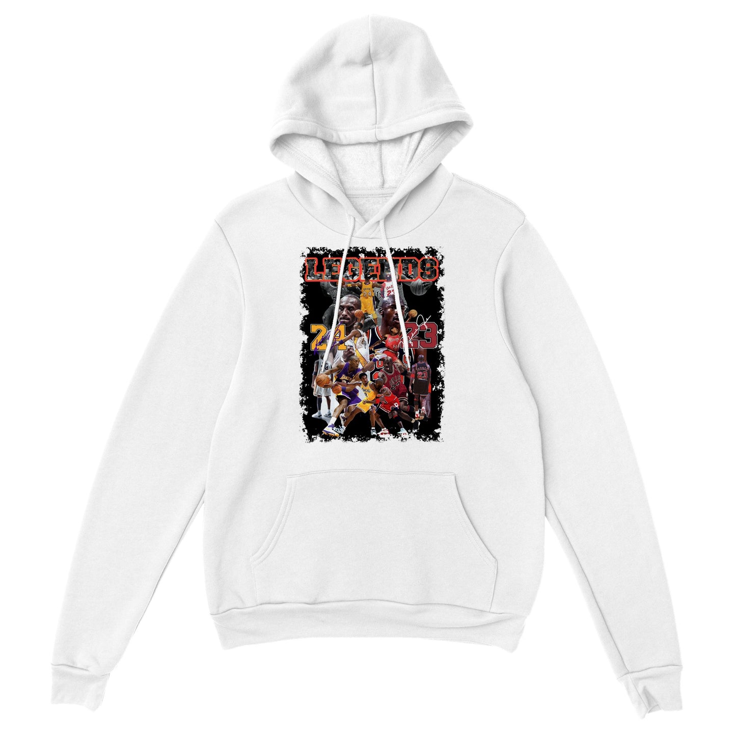 LEGENDS MJ AND KB VINTAGE PREMIUM HOODY