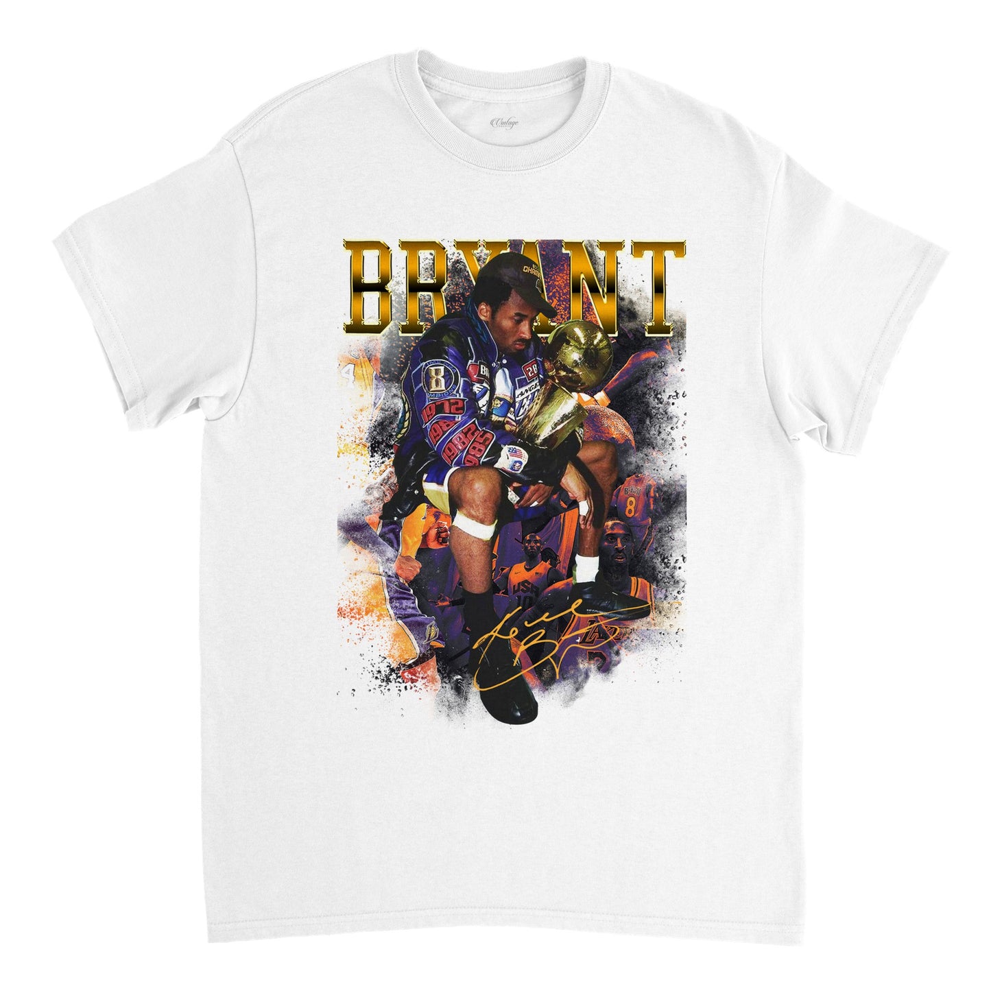 KOBE BRYANT NBA CHAMPION VINTAGE TEE (DS)