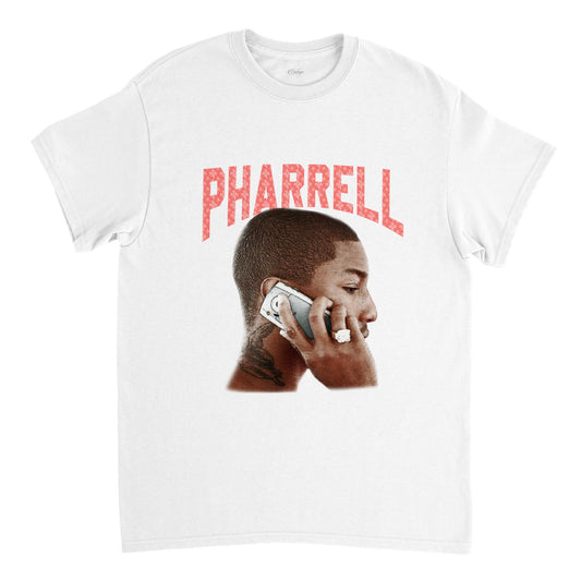 PHARRELL BIG FACE VINTAGE TEE 1